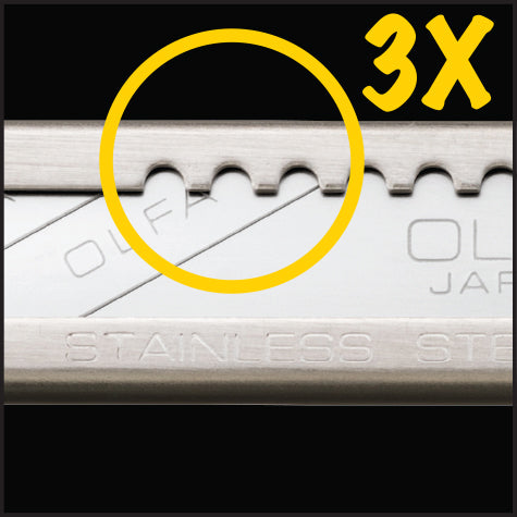 Olfa® Stainless Steel Auto-Lock Knife - SAC-1