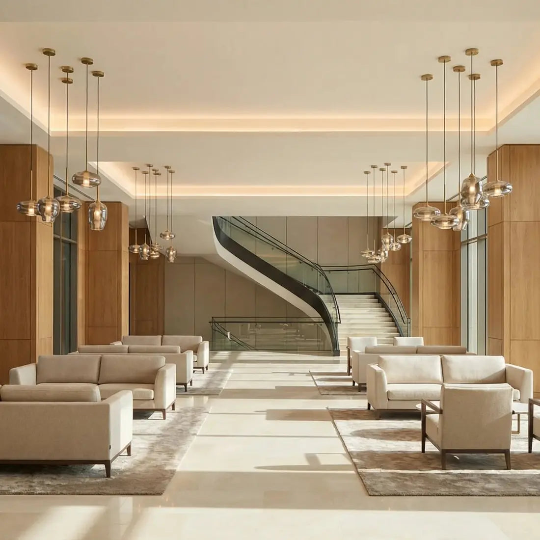 Modern Hotel Lobby