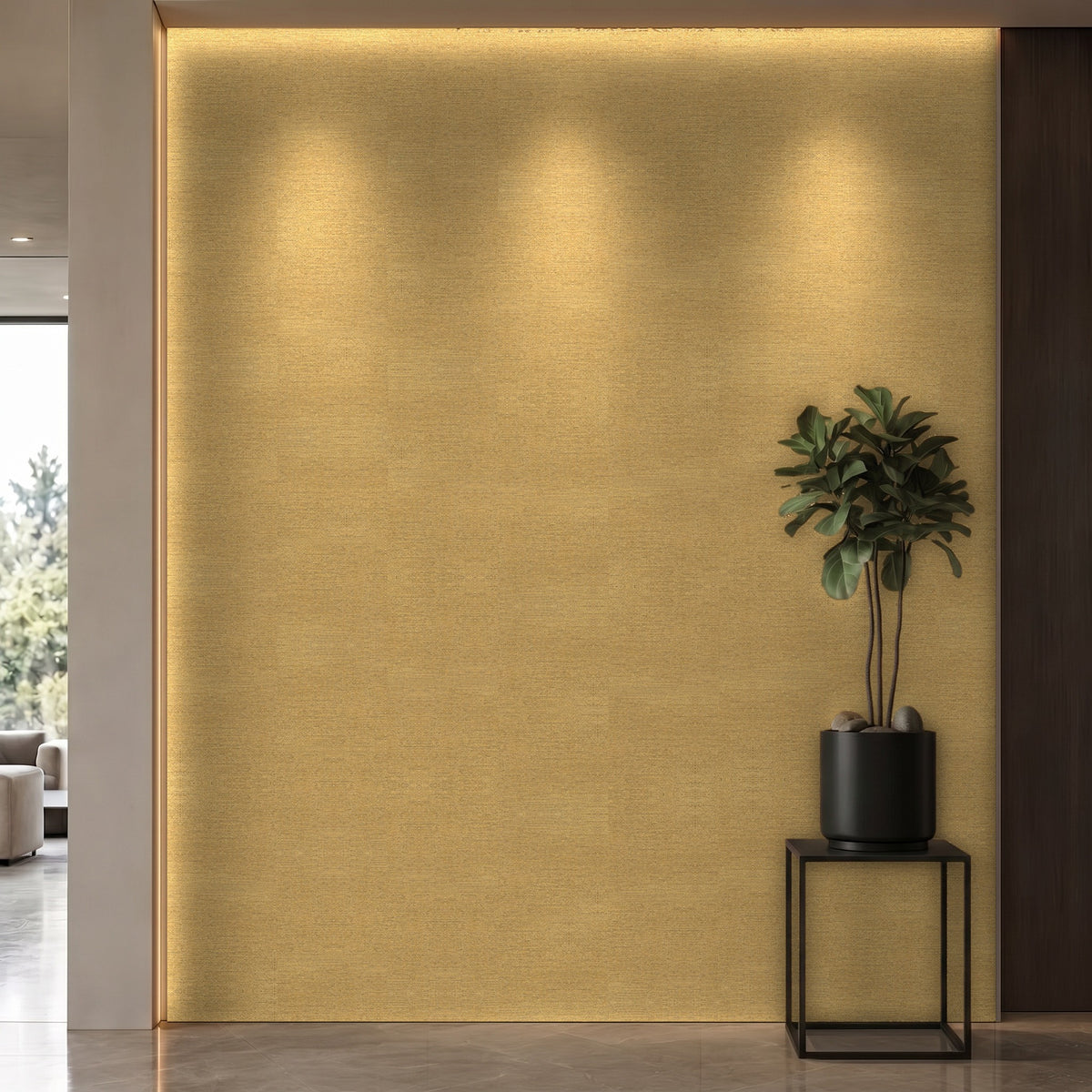 Bodaq APZ18 interior film rendered on a feature wall