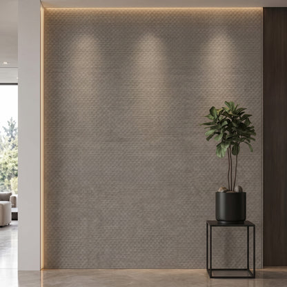 Bodaq NF906 interior film rendered on a feature wall