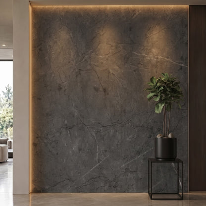 Bodaq PM007 interior film rendered on a feature wall