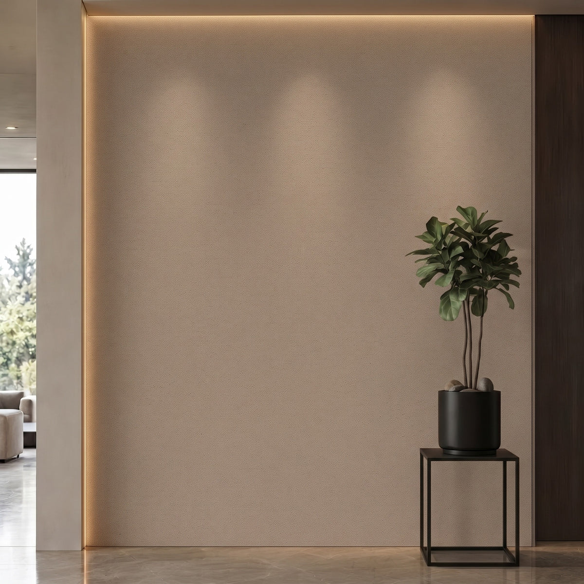 Bodaq PNC41 interior film rendered on a feature wall