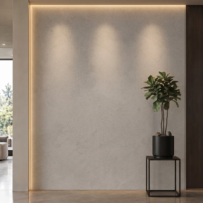 Bodaq PNC55 Moon Stone interior film rendered on a feature wall