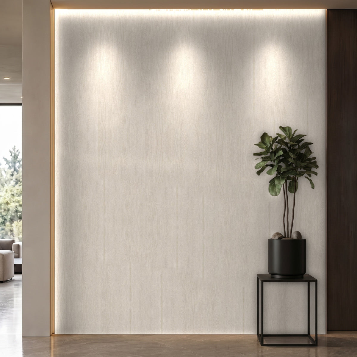 Bodaq PNT03 interior film rendered on a feature wall