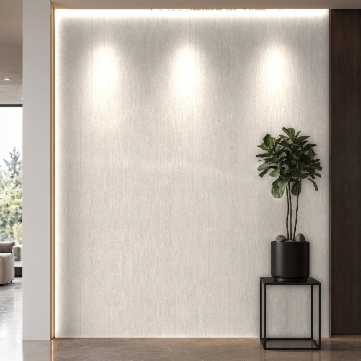 Bodaq PNT04 interior film rendered on a feature wall