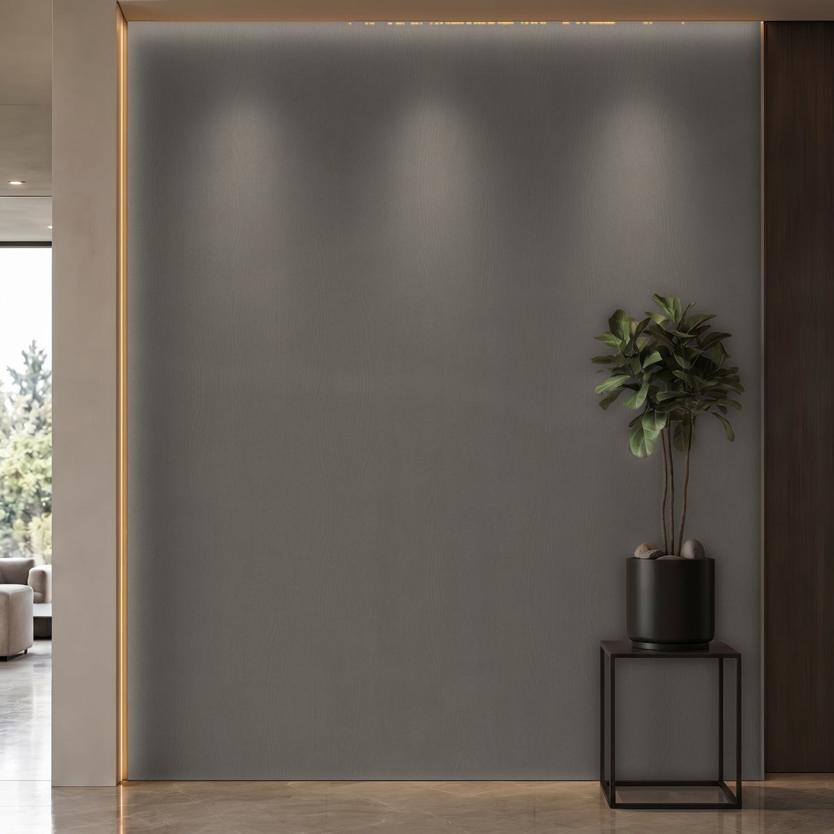 Bodaq PNT10 interior film rendered on a feature wall