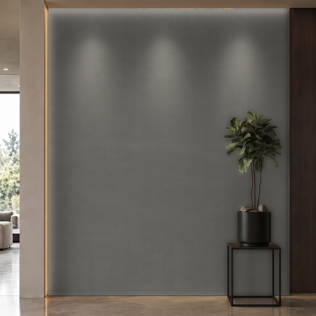 Bodaq PTW04 Painted interior film rendered on a feature wall