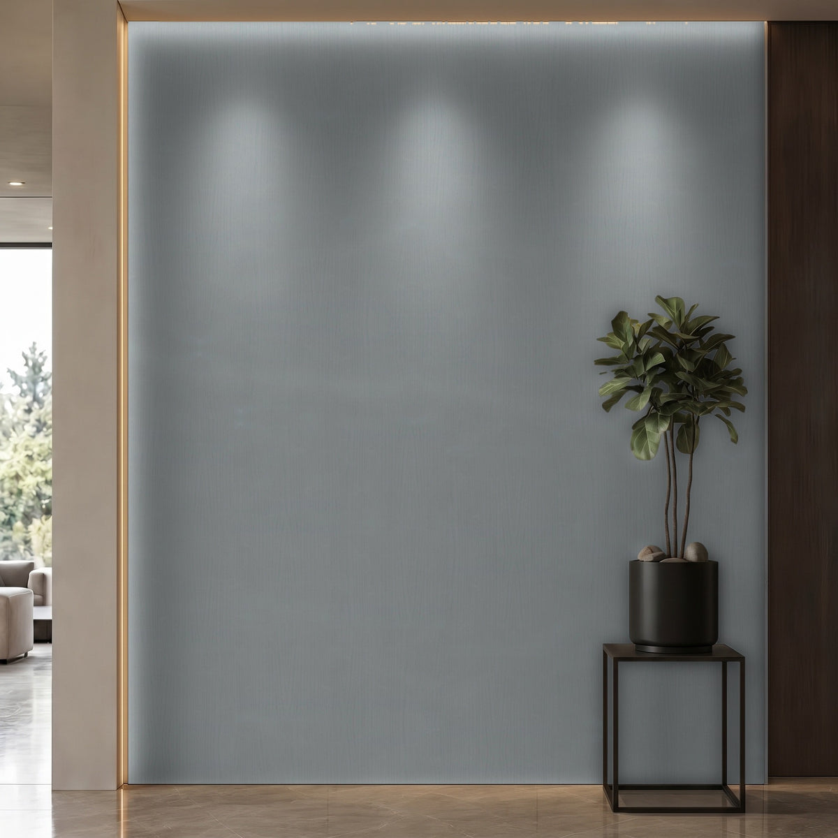 Bodaq PTW05 Painted interior film rendered on a feature wall