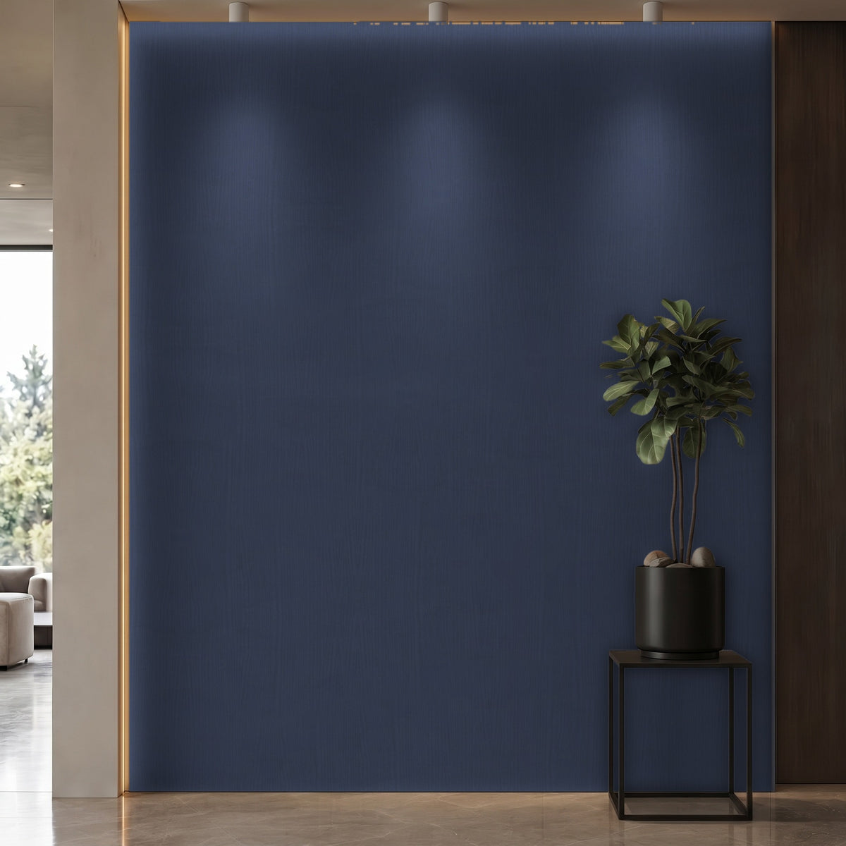 Bodaq PTW07 Painted interior film rendered on a feature wall