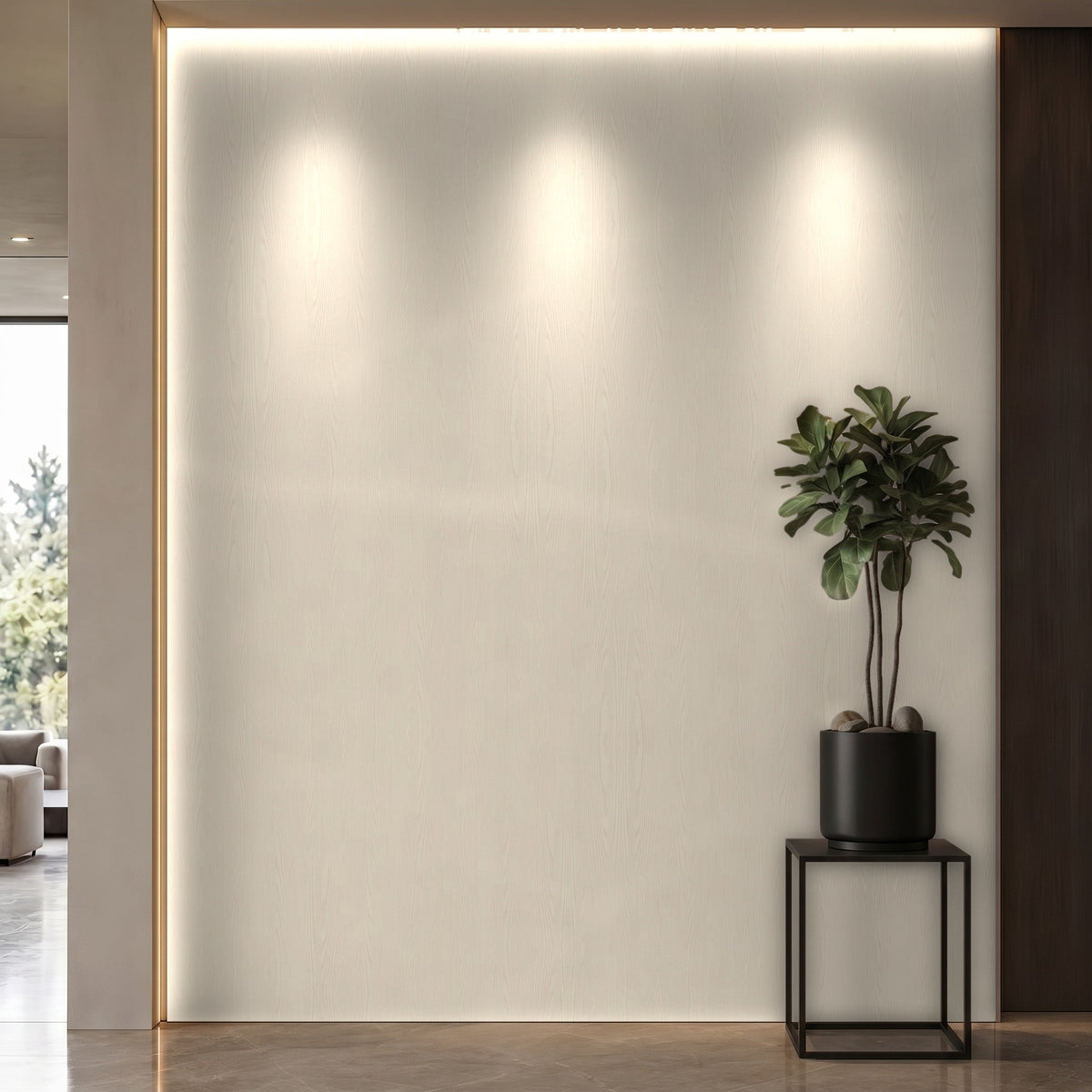 Bodaq PTW10 Painted interior film rendered on a feature wall