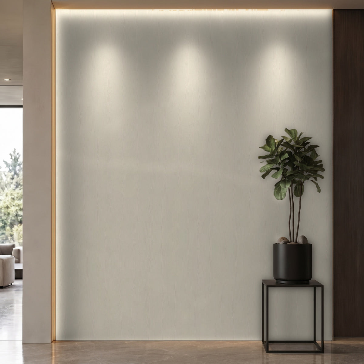 Bodaq PTW14 Painted interior film rendered on a feature wall