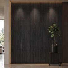 Bodaq RM009 Real Metal interior film rendered on a feature wall