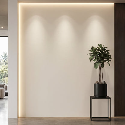 Bodaq S126 interior film rendered on a feature wall