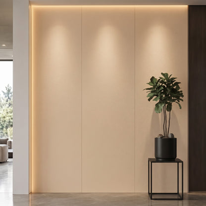 Bodaq S127 interior film rendered on a feature wall