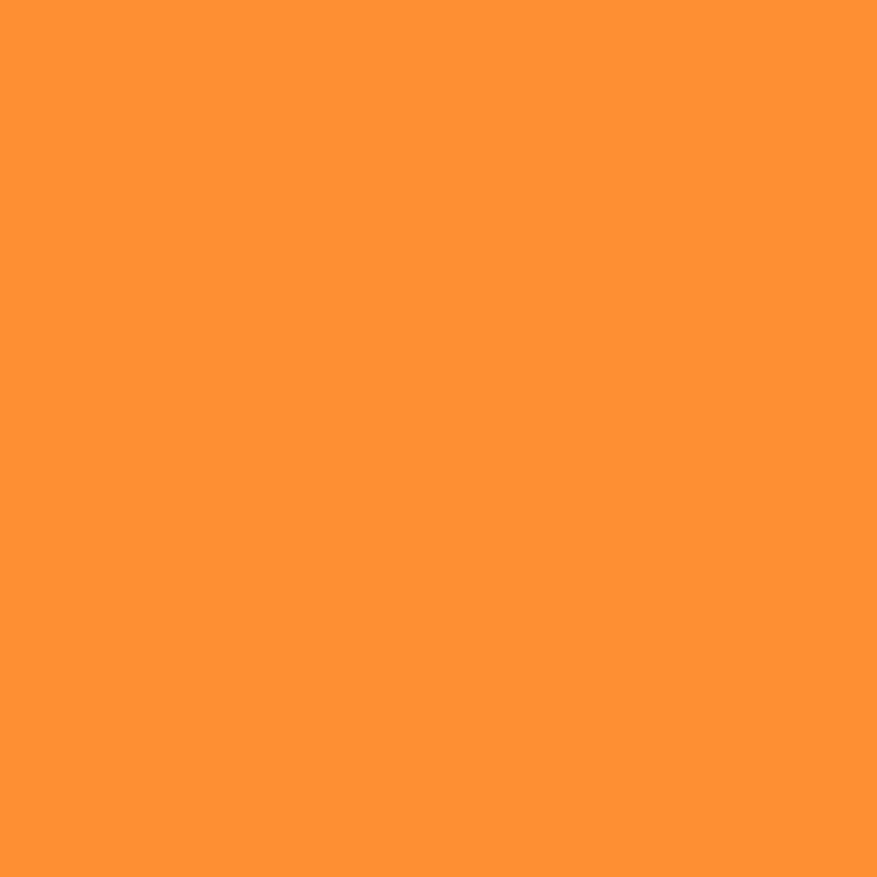 Bodaq S169 Solid Orange interior film swatch, Solid Color Collection