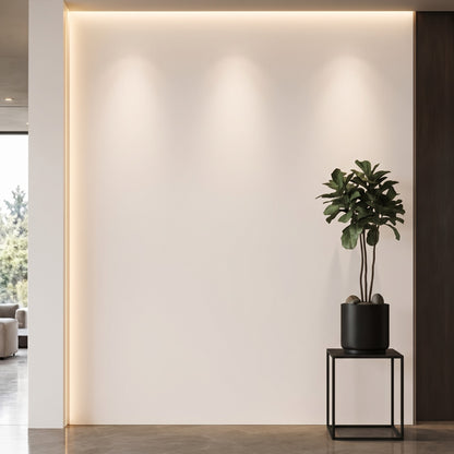 Bodaq S176 interior film rendered on a feature wall