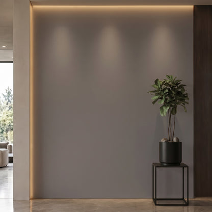 Bodaq S210 interior film rendered on a feature wall