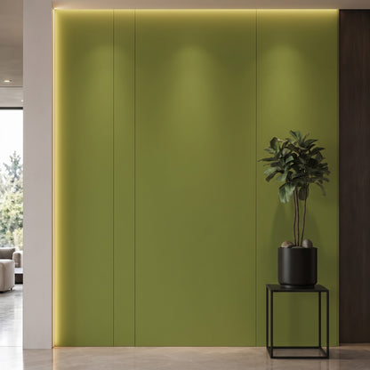 Bodaq S219 interior film rendered on a feature wall