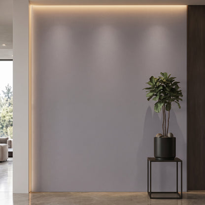 Bodaq S235 interior film rendered on a feature wall