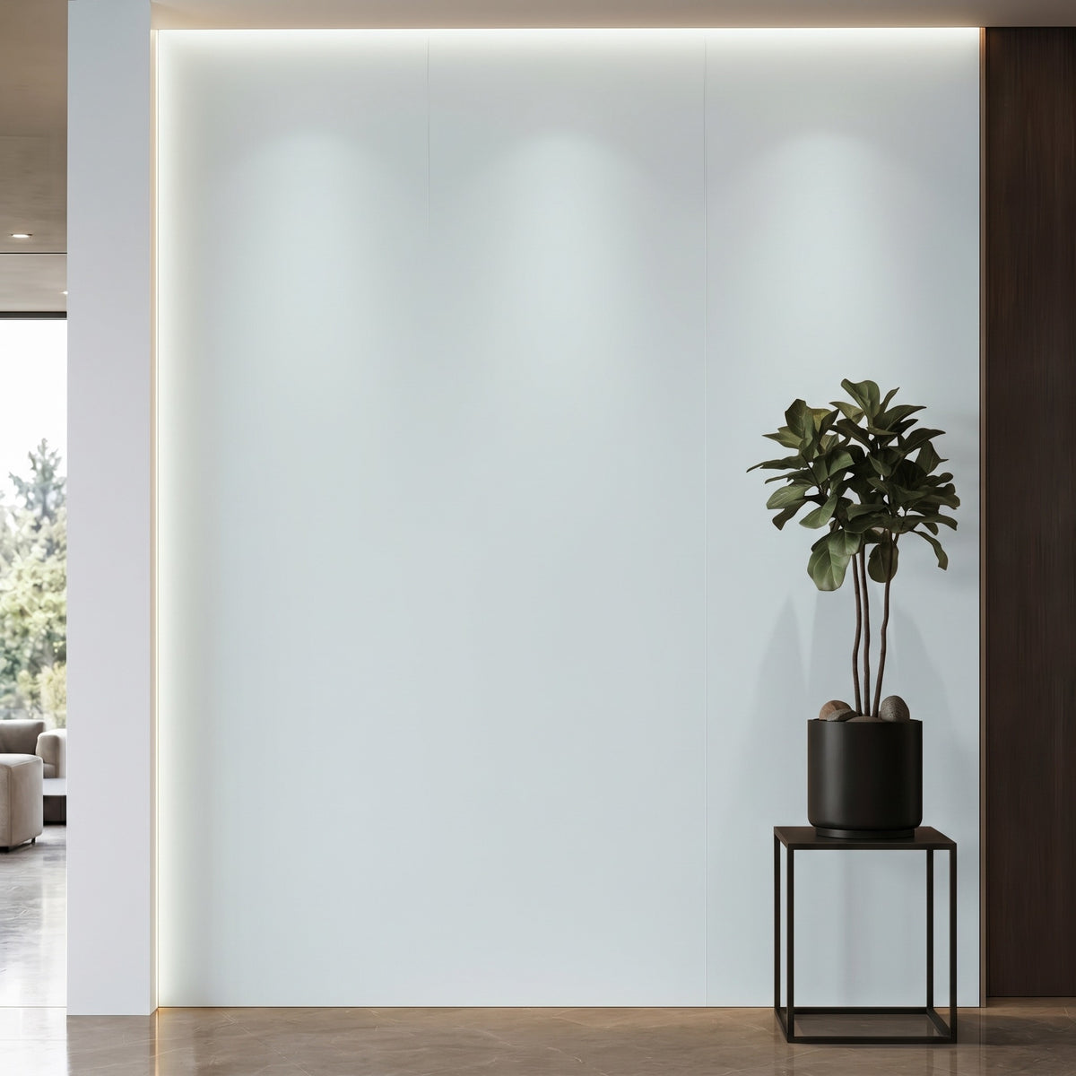 Bodaq S243 interior film rendered on a feature wall