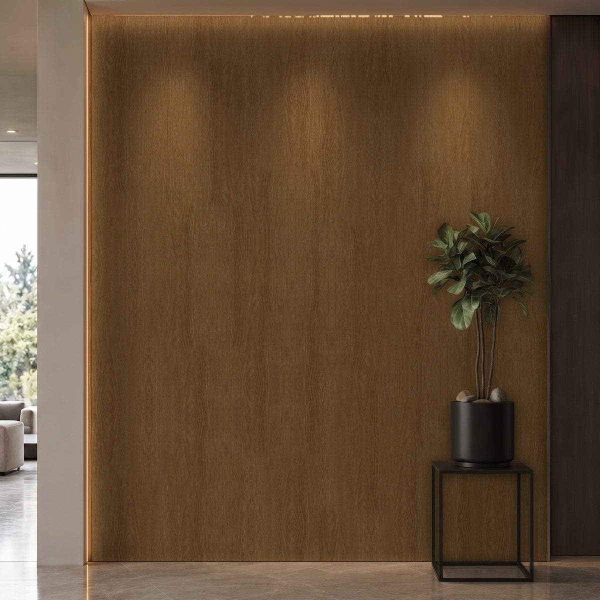Bodaq SPW10 interior film rendered on a feature wall