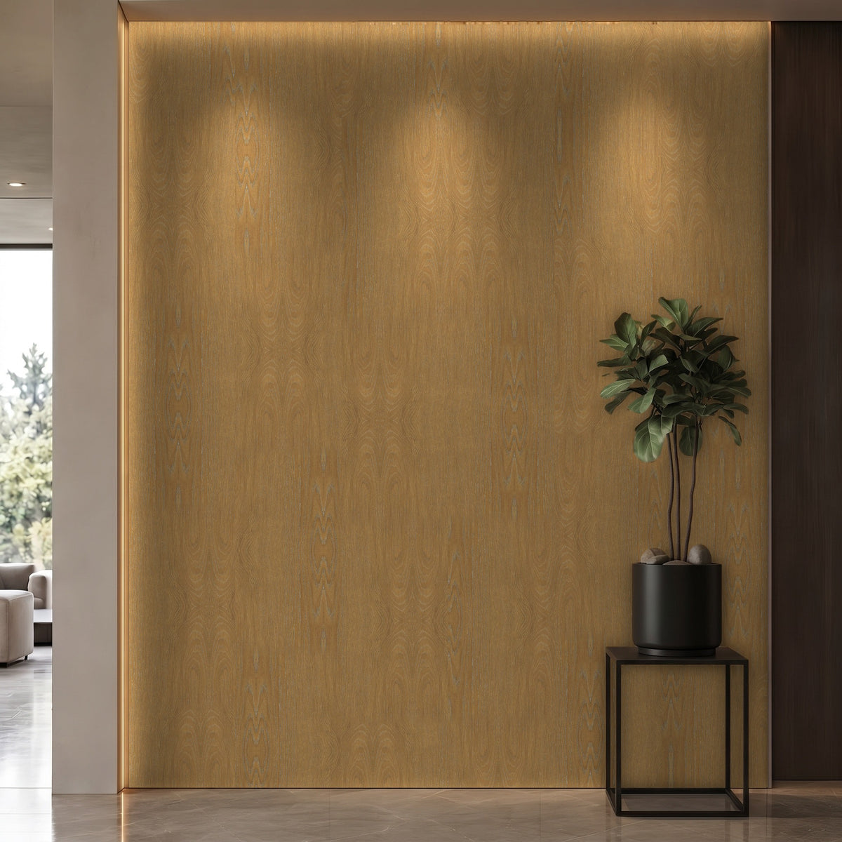Bodaq SPW19 interior film rendered on a feature wall