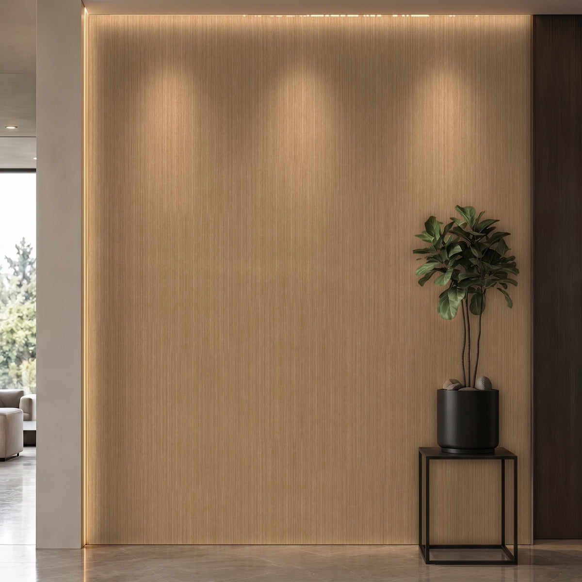 Bodaq SPW24 interior film rendered on a feature wall