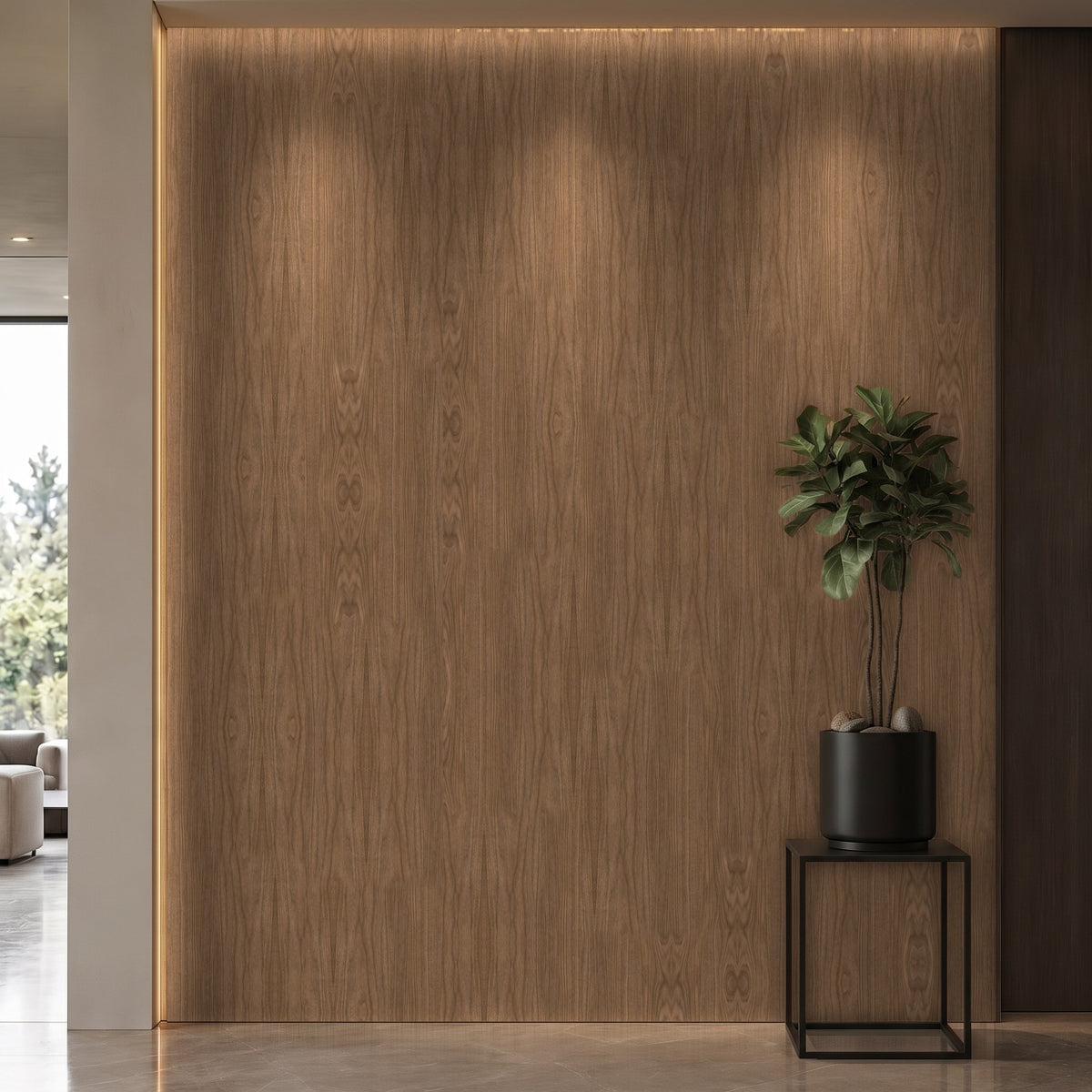 Bodaq SPW27 interior film rendered on a feature wall