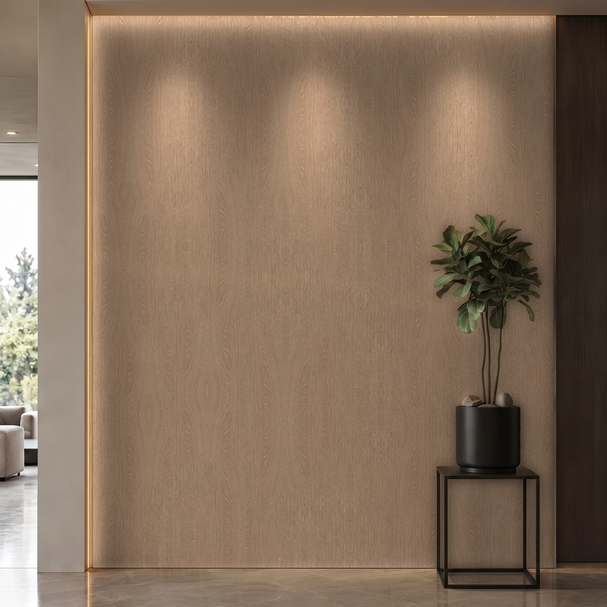 Bodaq SPW30 interior film rendered on a feature wall