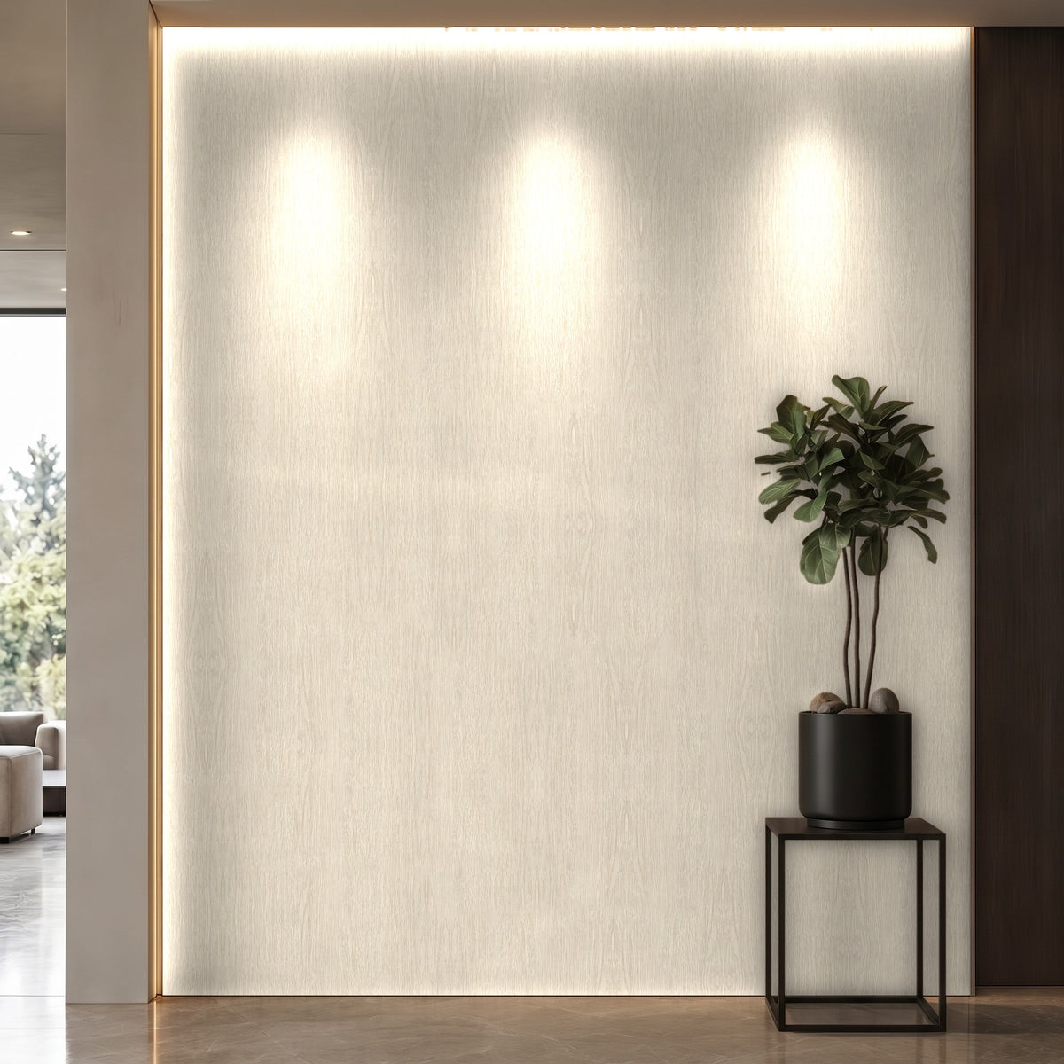 Bodaq SPW43 interior film rendered on a feature wall