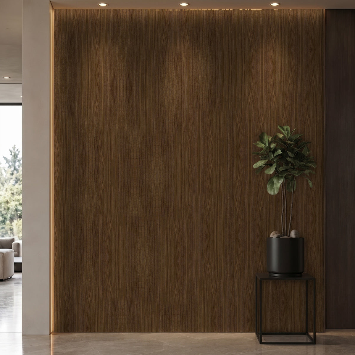 Bodaq SPW48 interior film rendered on a feature wall