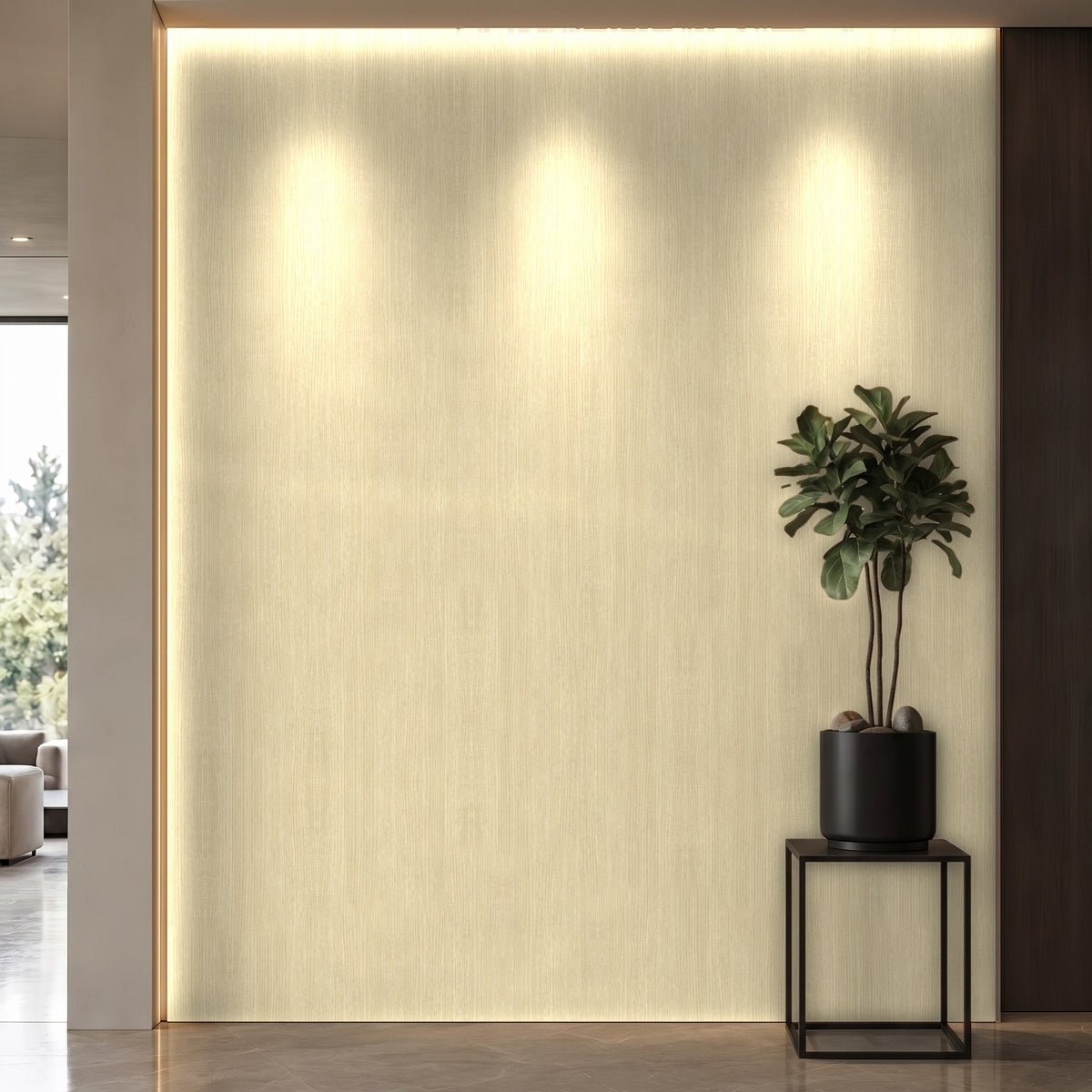 Bodaq SPW63 interior film rendered on a feature wall