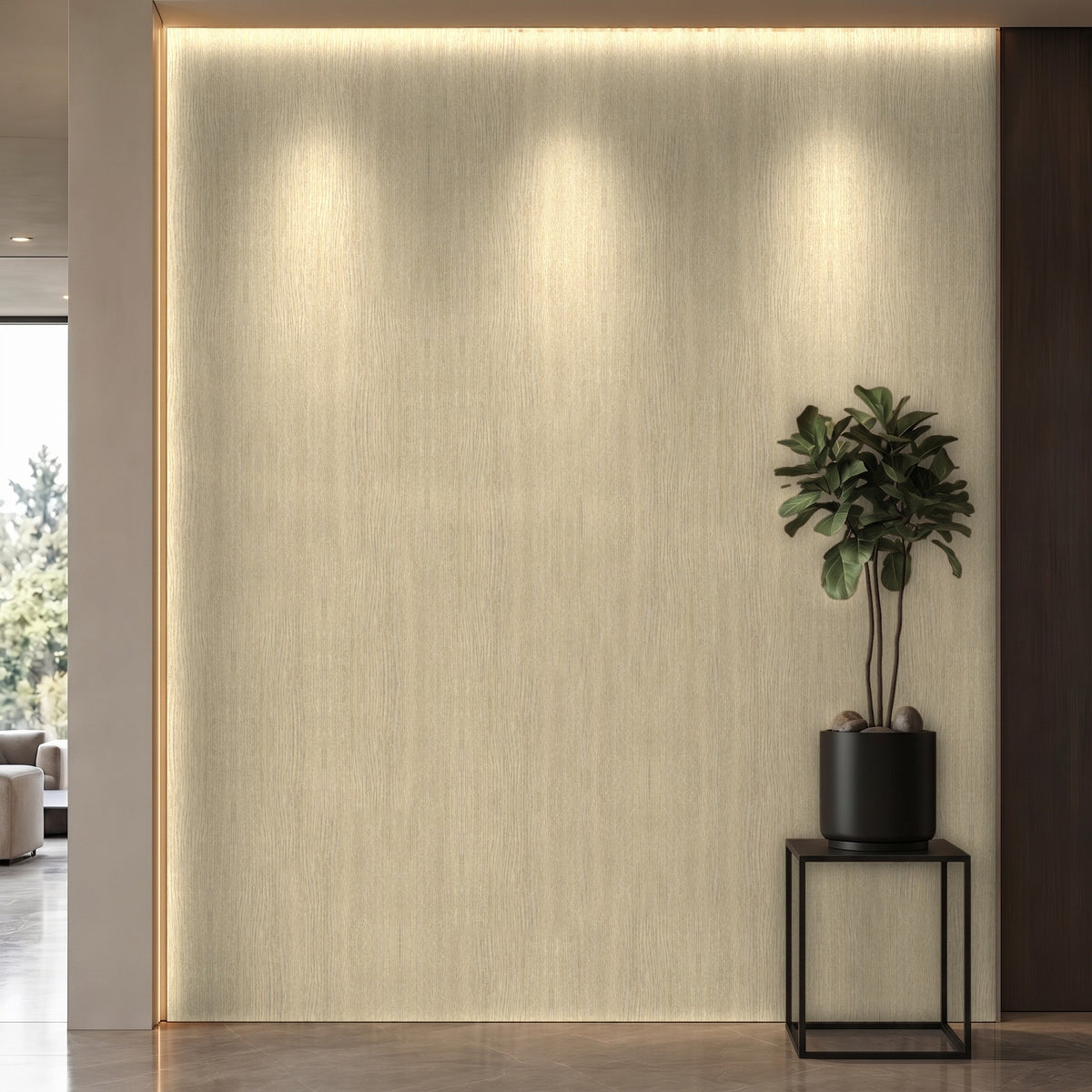 Bodaq SPW64 interior film rendered on a feature wall