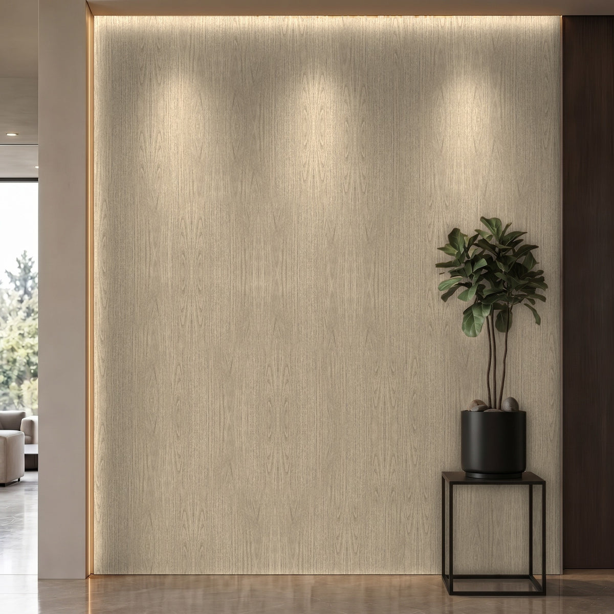 Bodaq SPW70 interior film rendered on a feature wall