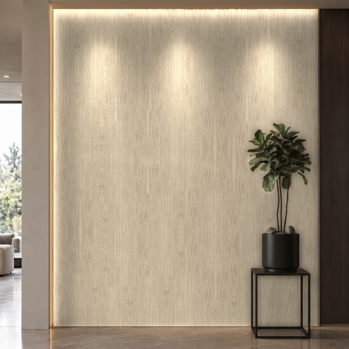 Bodaq SPW71 interior film rendered on a feature wall