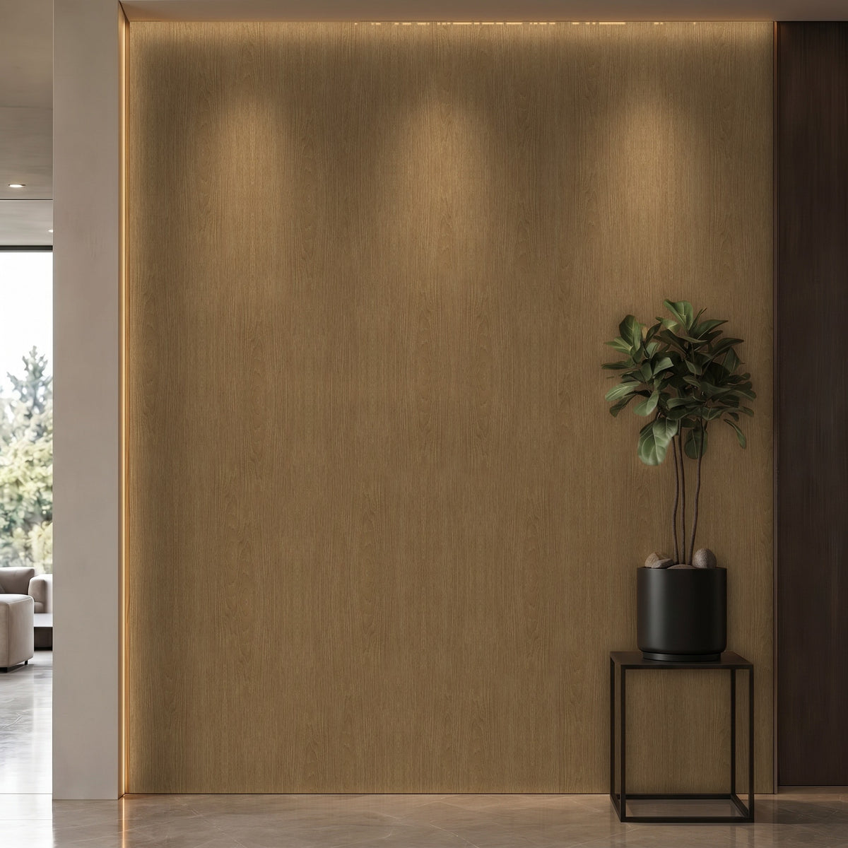 Bodaq SPW89 interior film rendered on a feature wall