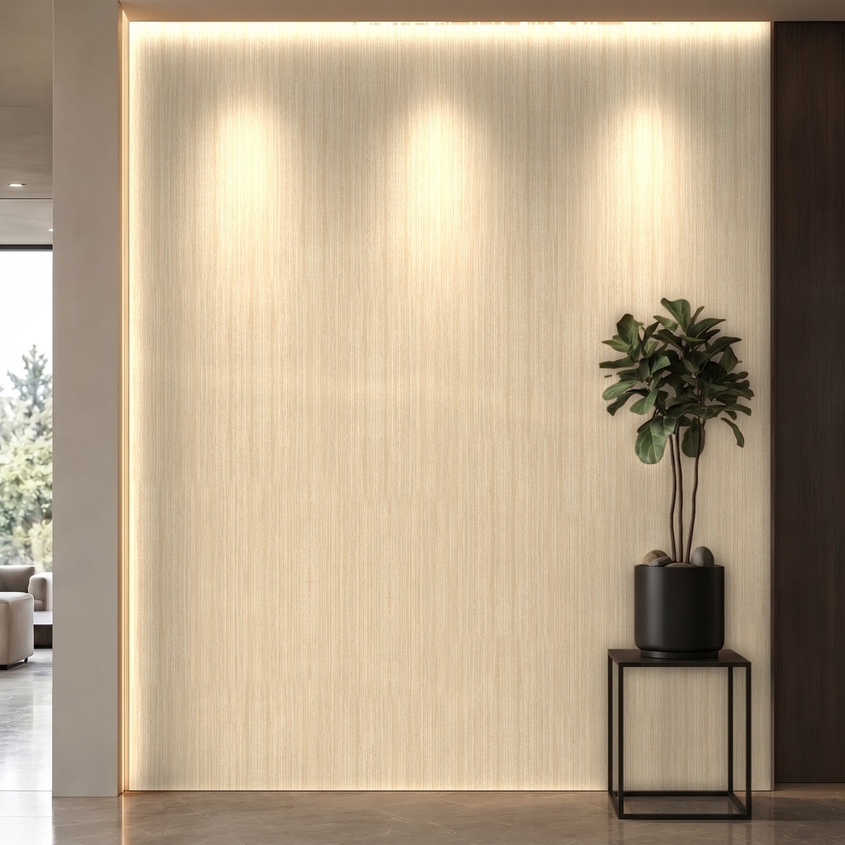 Bodaq SPW90 interior film rendered on a feature wall