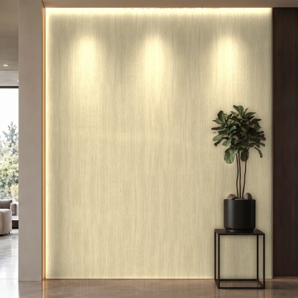 Bodaq SPW91 interior film rendered on a feature wall