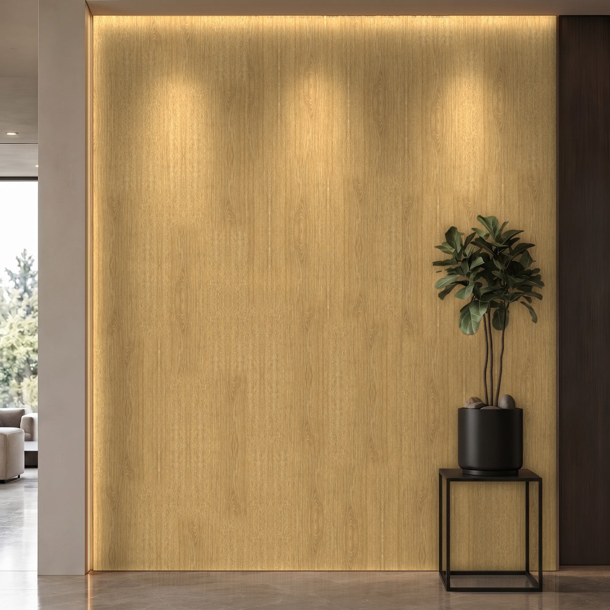 Bodaq SPW96 interior film rendered on a feature wall