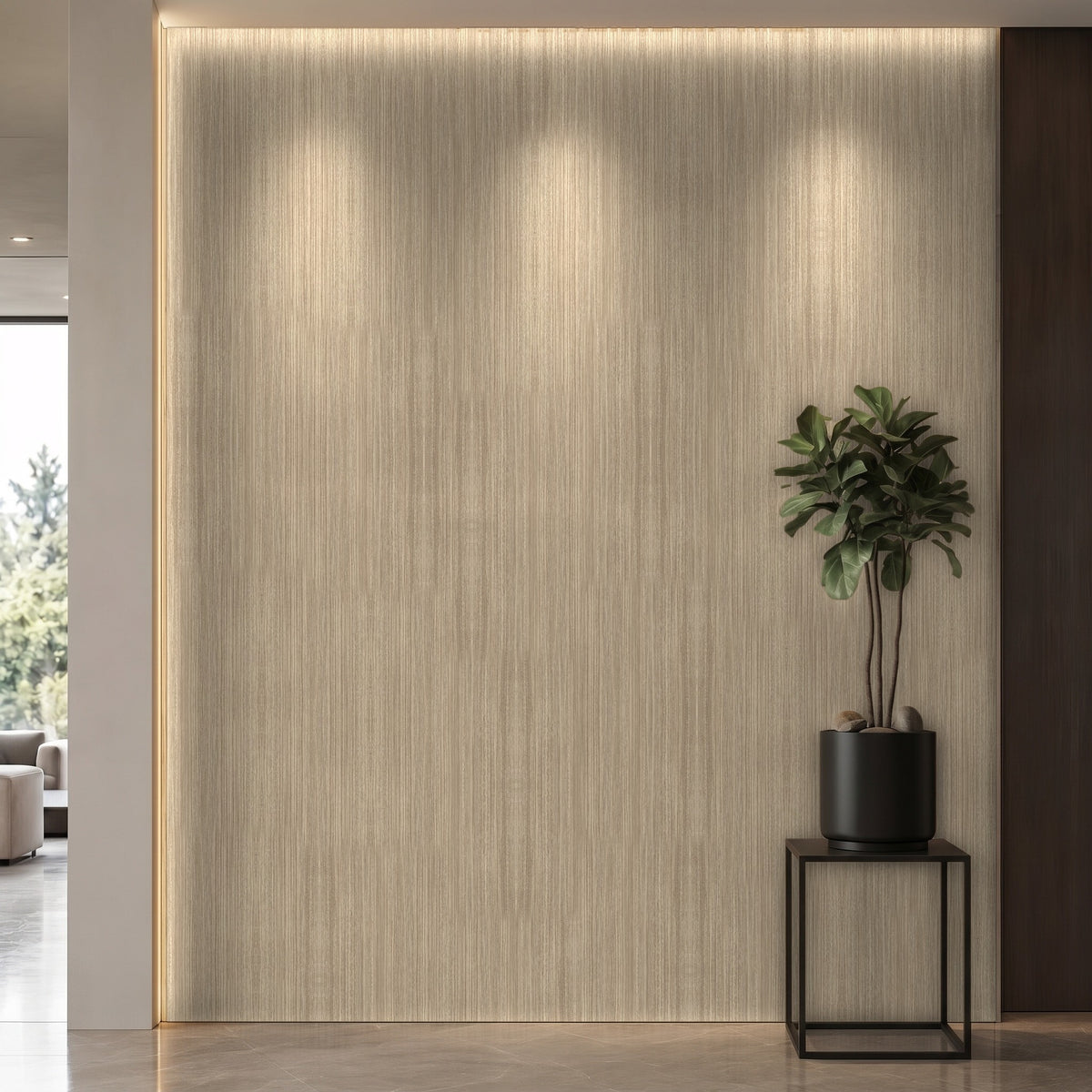 Bodaq SPW97 interior film rendered on a feature wall