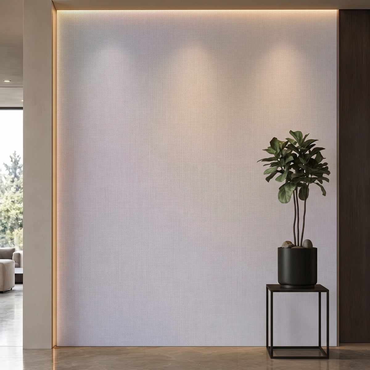 Bodaq UMI05 interior film rendered on a feature wall