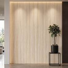 Bodaq W012 Oak interior film rendered on a feature wall