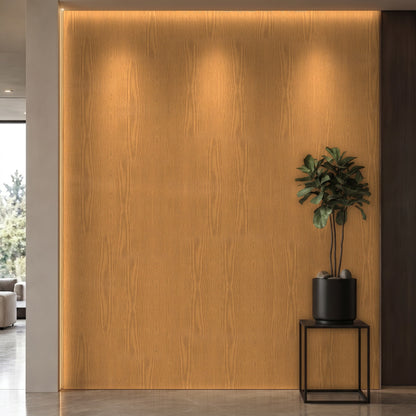 Bodaq W177 Africa Limba interior film rendered on a feature wall