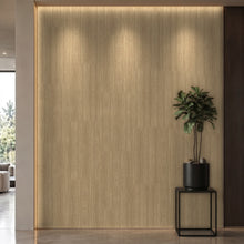 Bodaq W192 Castagno Cadduci interior film rendered on a feature wall