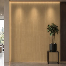 Bodaq W632 Castagno Cadduci interior film rendered on a feature wall