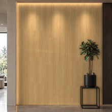 Bodaq W867 Oak interior film rendered on a feature wall