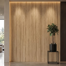 Bodaq W877 Elm interior film rendered on a feature wall