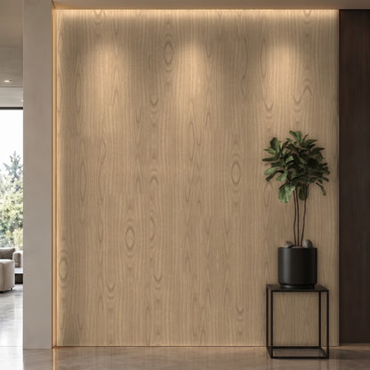 Bodaq ZX149 Walnut interior film rendered on a feature wall