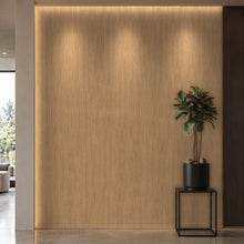 Bodaq ZX154 Oak interior film rendered on a feature wall