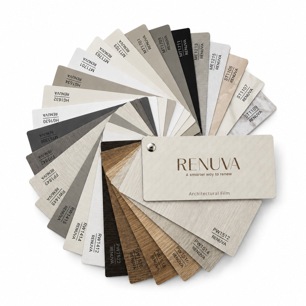 Renuva™ Film Swatch Book